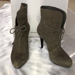 Banana Republic Suede Booties